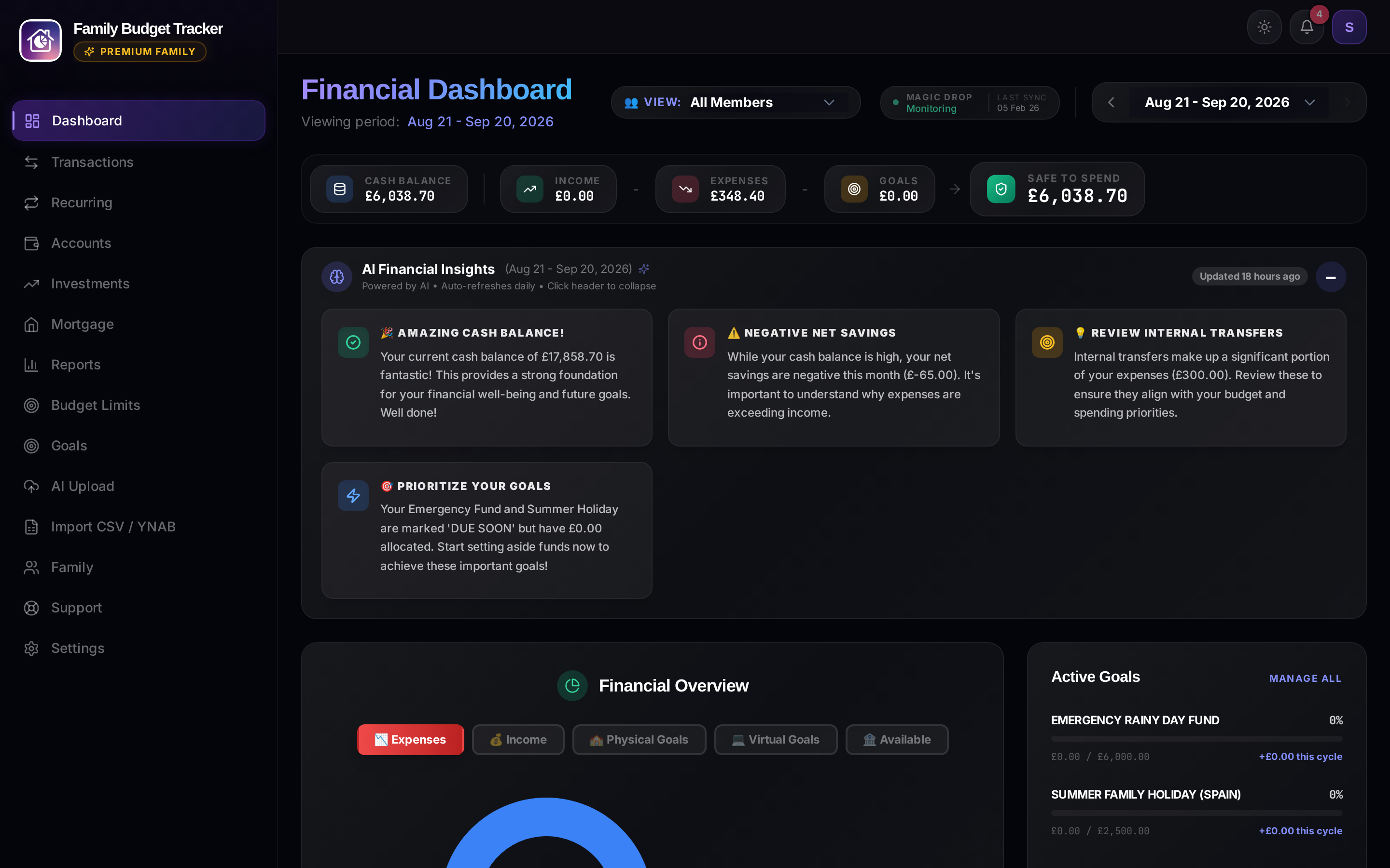 Web Dashboard