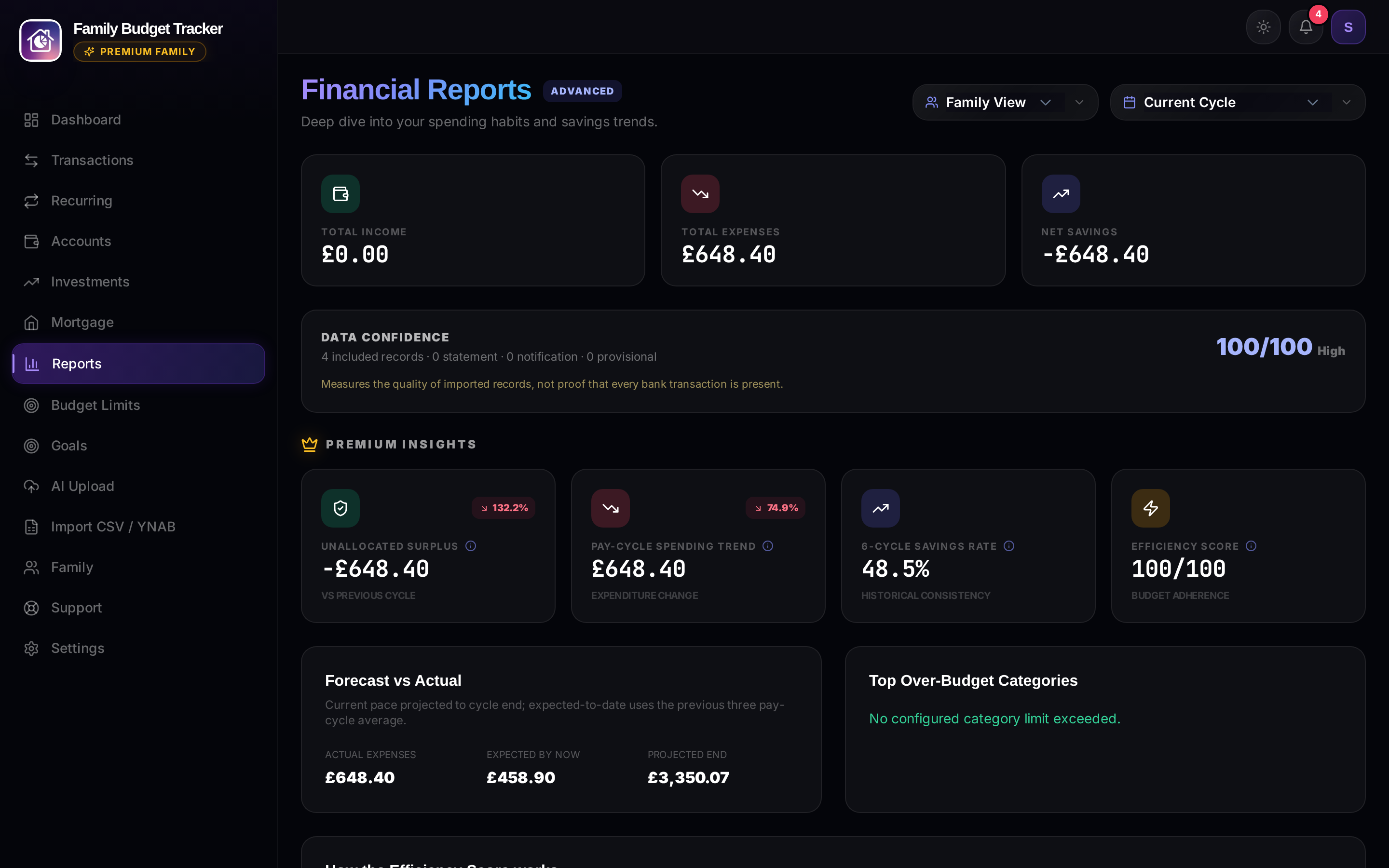 Web Reports